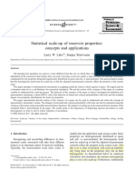 Statistical Scale-Up of Reservoir Properties: Concepts and Applications