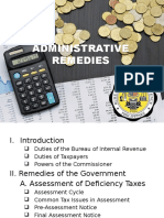 Administrative Remedies