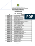 Lista Inscries Homologadas Anterior Aos Recursos Concurso Edital 092-2015