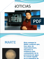 Agua en Marte