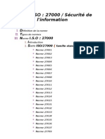 Normes ISO 27000