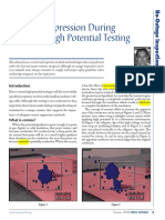 Corona Suppression During Cable DC High Potential Testing