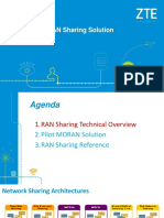 ZTE RAN Sharing Solution For Workshop V1.1