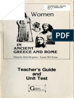 Women in Ancient Greece and Rome