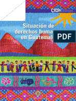 CIDH Situación DDHH Guatemala2016