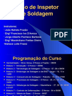 Curso Inspetor de Solda - Módulo 1 Introdução