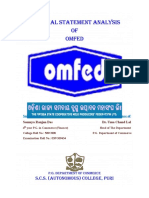 Financial Statement Analysis Omfed