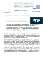 Capacidad de Mentalización y Sistemas Motivacionales