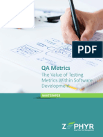 QA Metrics The Value of Testing Metrics Within Software Development