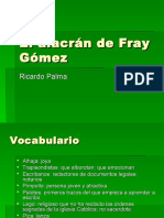 Vocabulario El Alacran de Fray Gomez