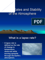 Lapse Rates and Stability