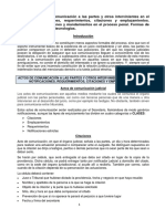 Tema 23-Actos de Comunicación A Las Partes