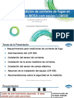 Práctica de Medición de Corriente de Fuga en Pararrayos Tipo MOSA - Parte I