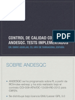 Control de Calidad de Datos