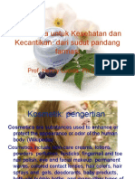 Kosmetika Untuk Kesehatan Dan Kecantikan