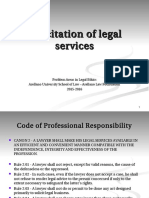 Solicitation of Legal Services