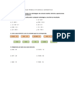 Cálculo Mental División Operaciones Combinadas y Uso de Paréntesis