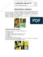 Manual Sistema Enfriamiento Pruebas Motores Caterpillar Partes Funciones Flujo Refrigerante Procedimientos