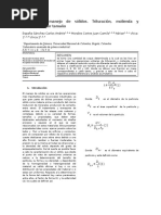 Práctica de Manejo de Sólidos. Trituración, Molienda y Clasificación Por Tamaño