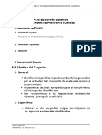 Plan de Gestión Generico