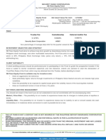 Security Bank - UITF Investment Report