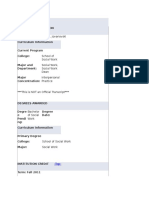 SW 4997 Unofficial Transcript