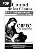 Orfeo y El Orfismo