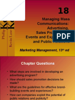 Marketing - Kotler - Managing Mass Communication