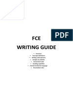 Fce WR Writing Guide