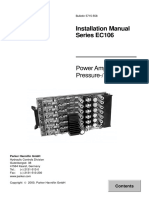 Installation Manual Series EC106: Power Amplifier For Pressure-/ Flow Valves