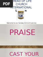 Bread of Life Church International 15 Nov 2015