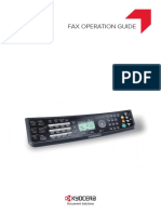 ECOSYS M6526cdn Fax Setup