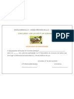 Certificado Participação