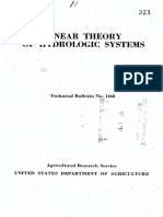 Livro - Linear Theory of Hydrologic Systems (Dooge, 1988)