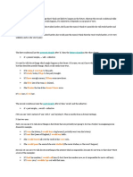 First vs. Second Conditional:: Present Simple Future Simple