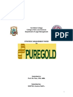 Strategic Management Paper On Puregold