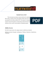 Battletech D20