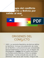 Cronología Del Conflicto Entre Chile y Bolivia Por