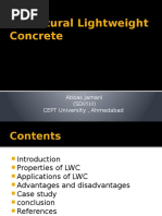 Structural Lightweight Concrete