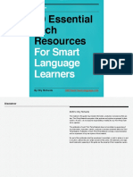 10 Essential Tech Resources: For Smart Language Learners !!!