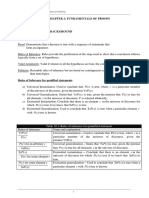 Chapter 2: Fundamentals of Proofs: C Is A Particular Member