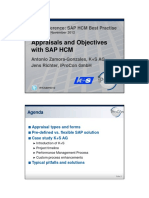 A3 Appraisals and Objectives in SAP HCM Performance Management