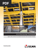 CC-4 Horizontal Formwork: Construcción