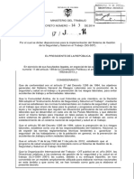 Decreto 1443 de 2014 SG-SST