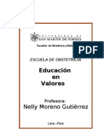 Educacion en Valores