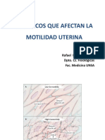 2.2 Farmacos Que Modifican La Motilidad Uterina PDF