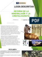 Historia de La Mineralogía y La Cristalografía