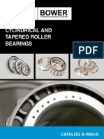 Cylindrical and Tapered Roller Bearings: Catalog A-1500-Iii