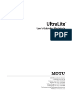 UltraLite Manual Mac