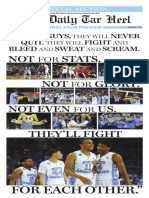 The Daily Tar Heel Final 2016 Final Four Edition